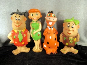 LOT 4 1960 FLINTSTONES VINYL 11" FIGUREN (EZS002637) - Bild 1 von 12
