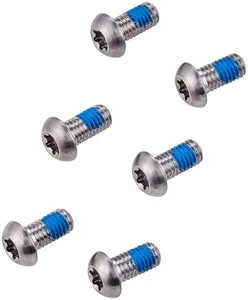 SRAM/ Avid T25 Rotor Bolt Kit, Titanium, Set of 6 - Picture 1 of 1