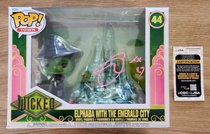 Cynthia Erivo Signed Wicked Elphaba with the Emerald City Funko POP! #44 JSA - Picture 1 of 4