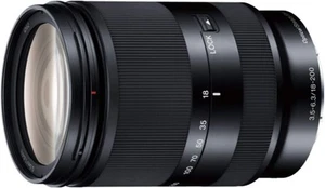 SONY high magnification zoom lens E 18-200mm F3.5-6.3 OSS LE for Sony E mou - Picture 1 of 9