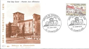 France 1970 FDC Abbaye De Chancelade YT 1645 - Picture 1 of 1