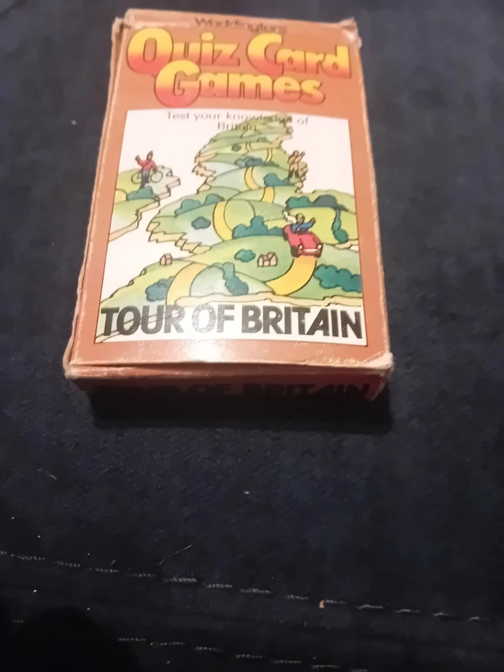 WADDINGTONS TOUR OF BRITAIN CARD GAME GREAT CONDITION - Image 1 of 1