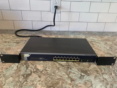 Netgear ProSafe GS510TP 8-port Gigabit PoE+ Switch 2 Gigabit SFP Ports - Image 1 of 4