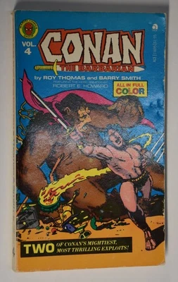 Conan El Bárbaro Vol. 4 As Marvel Robert E Howard Roy Thomas Barry Smith Foto 1 de 2