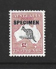 Australia 1934 £2 Pound Grey Kangaroo Specimen Mint MH, SG138