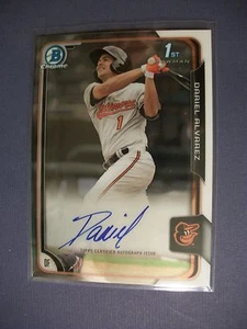 DARIEL ALVAREZ 2015 Bowman Chrome Prospects AUTO #BCAP-DA RC Orioles - Picture 1 of 1