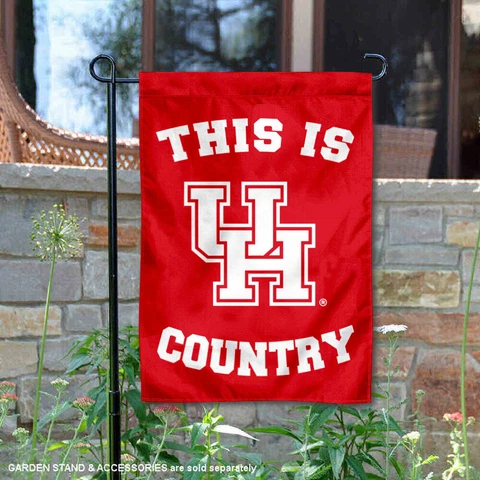 UH Cougars This is Cougars Country Garden Flag and Yard Banner Cover