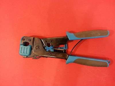 Ideal Industries Crimper Tool w/Ethernet & Telephone Line Crimpers & Cut Blade - Image 1 of 3