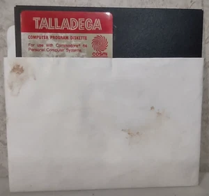 Talladega 5.25" Disk Commodore 64 - Picture 1 of 1