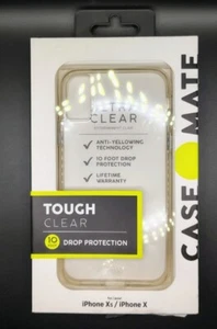 iPhone X Case-Mate Case - Naked Tough - Clear - Ultra Slim - Protective Design - Picture 1 of 4