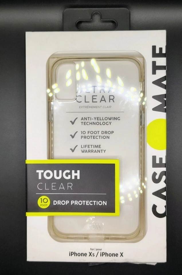 Funda iPhone X - Funda Mate - Desnuda Resistente - Transparente - Ultra Delgada - Diseño Protector Foto 1 de 4