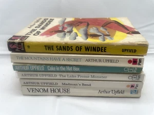 Arthur Upfield Lot Of 6 Paperback Books Venom House Bony Boney - Picture 1 of 8