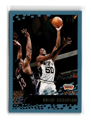 David Robinson Basketball #41 2001-02 Topps San Antonio Spurs - Image 1 of 2