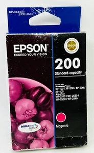 GENUINE Epson 200 Magenta Standard Ink Cartridge - EXP 05/2015 - Picture 1 of 4