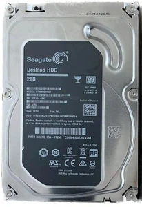 Apple Certified 2TB 7.2k 3.5" 655-1725C Seagate Desktop ST2000DM001 1ER164-043 - Picture 1 of 1