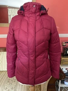 Barbour Downhall Jacket Coat FibreDown Puffer 8 P2p 19in Warm PRISTINE Coast❤️ - Picture 1 of 8