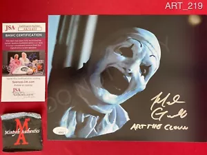 Mike Giannelli All Hallows Eve handsigniert signiert 8x10 Foto Kunst der Clown JSA - Bild 1 von 1