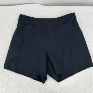 Pantalones Cortos Deportivos Elastizados Hurley HCS1014 Negros Cintura Alta Extra Grandes - Imagen 1 de 5