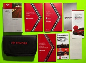 2022 Toyota RAV4 HYBRID Factory Owners Manual Set & Case *OEM* - Picture 1 of 7