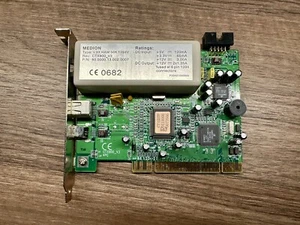 MÓDEM MEDION CTX900_V3 4 PIEZAS 80.0000.13.002.0007 V.9X HAM 56K 1394V TARJETA PCI - Imagen 1 de 1