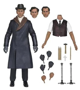 Figura de acción Neca Hammer Films Horror of Dracula 1958 Van Helsing 7 pulgadas - Imagen 1 de 1