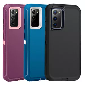 For Samsung Galaxy S20 FE 5G Case Heavy Duty Military Shockproof Rugged Cover - Picture 1 of 33