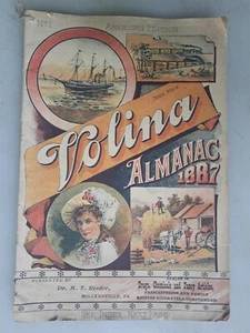 Volina Almanach 1887 - Volina Herzkuren, Patentmedizin - Bild 1 von 2