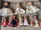 Lot Of (8) Nancy Ann Storybook Dolls 1940s 132  174 117 121 189? 190? 286? 177?