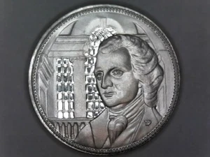Franklin Mint Sterling Silver Signers of Declaration 1.57g ASW - Picture 1 of 3