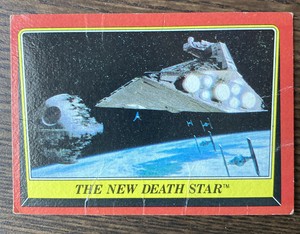 1983 Topps Star Wars: Return of the Jedi #9 The New Death Star  Low Grade
