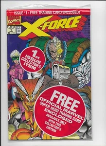 X force # 1 UNOPENED Cable Trading Card Inside Rob Liefield 1st Print N mint - Bild 1 von 2