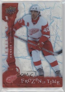 2008-09 Upper Deck Trilogy Frozen in Time /799 Henrik Zetterberg #104