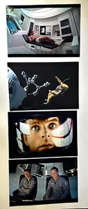 2001: A Space Odyssey Keir Dullea 4 fotos a color grandes 8" x 12" - Imagen 1 de 3