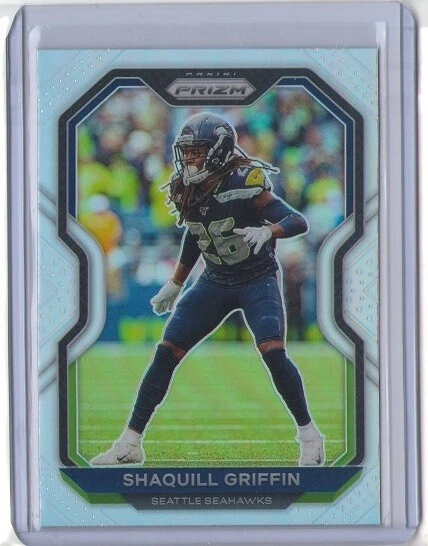 SHAQUILL GRIFFIN 2020 Panini Prizm SILVER SP Refractor #298 SEAHAWKS - Image 1 of 1