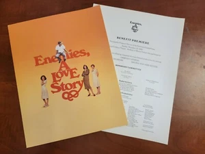Enemigos, una historia de amor original 1989 estreno mundial programa de películas - Imagen 1 de 6