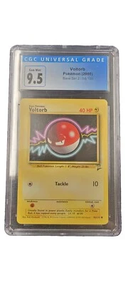 CGC 9.5 (New 10) Base Set 2 Voltorb 98/130 Pop 14 - Image 1 of 2