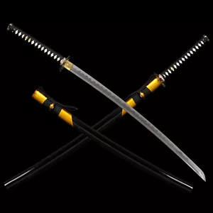 Razor Sharp Samurai Katana Sword Sharp 1095 Carbon Steel Blade Full Tang - Picture 1 of 11
