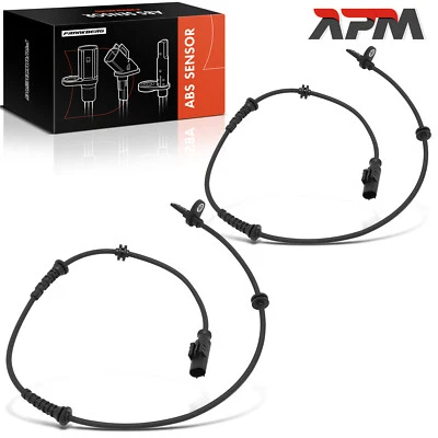 2x ABS sensor wheel speed rear L + R for Fiat Panda 169 1.2 1.3 1.4L year from 2004 - Image 1 of 4