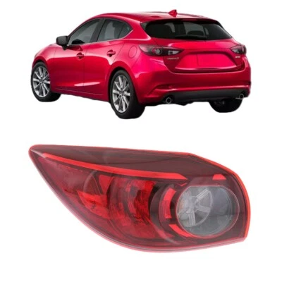 Внешний задний фонарь для водителя хэтчбека Mazda 3 2014-2017 годов выпуска MA2804115 - Изображение 1 из 4
