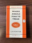WHERE ANGELS FEAR TO TREAD E M Forster 1960 No 1344 livre de poche pingouin