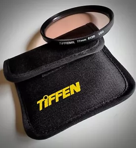Tiffen 77mm 812 - Warming Filter, Improves Skin Tones, w/Case & Box - Picture 1 of 4