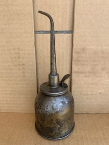 Atq. Vintage GUSTAVE LIDSEEN'S POSITVE FORCE FEED OILER- Chicago U.S.A.- 8” Tall - Picture 1 of 7