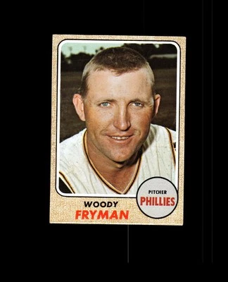 1968 Topps 112 Woody Fryman VG-EX #D1,454355 - Image 1 of 2