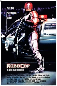 Impresión de póster artístico Mondo de la película Robocop serigrafiada Mike Bryan cuello de botella 24x36 - Imagen 1 de 3