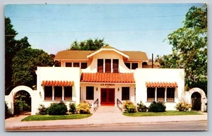 Vintage La Fonda Mexican Restaurant Postcard San Antonio Texas - Picture 1 of 2