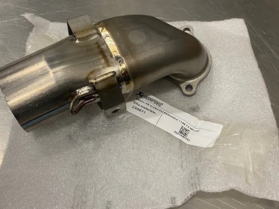 New Ducati Akrapovic H-D11E1T Horizontal Head Main Pipe #96411961A - Image 1 of 3
