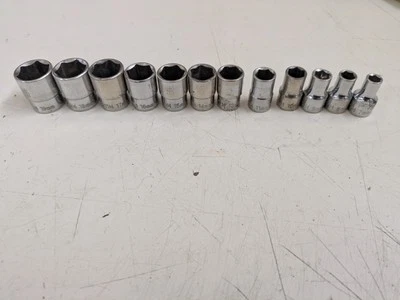 Cornwell Blue Power 3/8-in Drive 6 Point Metric Socket Set- Missing 12mm - Image 1 of 4