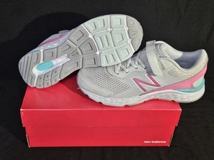 New Balance 680v6 Bungee Girls Shoes Kids Size 7W Running,Jogging,Walking,Casual - Picture 1 of 9