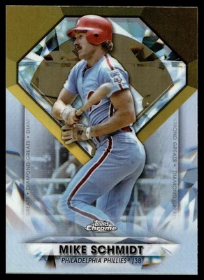 2022 Topps #DGDC-22 Mike Schmidt Diamond Greats Philadelphia Phillies - Image 1 of 2