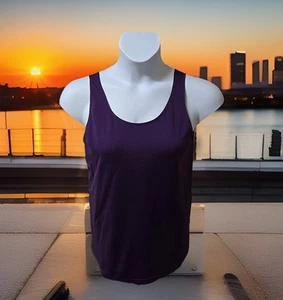 Cato Super Stretchy Purple Plus Size 18/20W Sleeveless Tank Top Compression - Picture 1 of 7